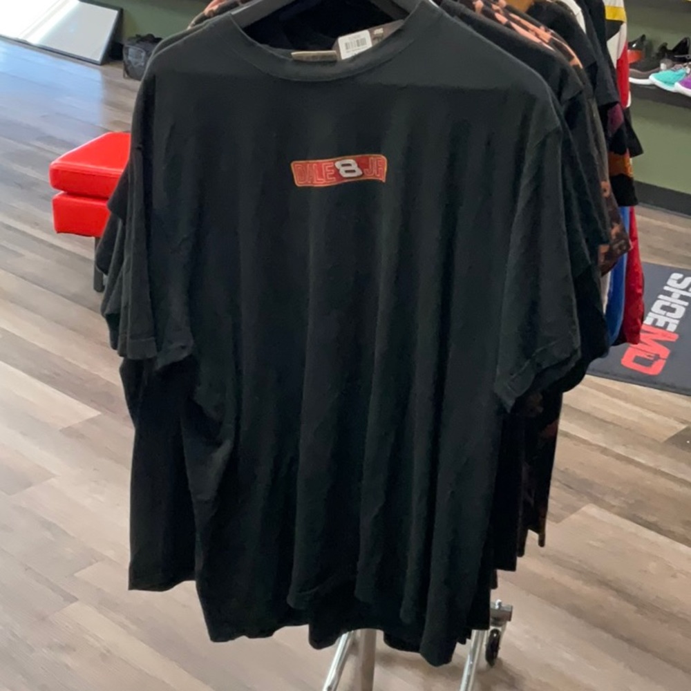 NASCAR DALE JR #8 blk TSHIRT SZ XL VINTAGE USED